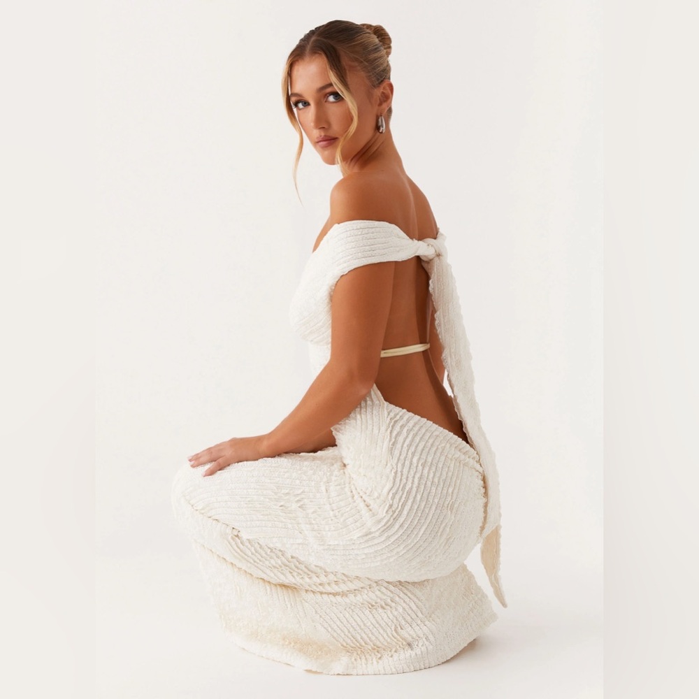 Peppermayo White Maxi Dress